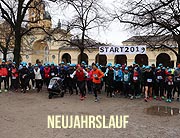 Benefiz-Neujahrslauf: Der 13. Münchner Neujahrslauf am 1.1.2019 - Fotos & Video (©Foto: Martin Schmitz)